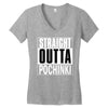 pubg - straight outta pochinki Women's V-Neck T-Shirt
