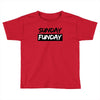 sunday funday t shirt funny jersey shore football Toddler T-shirt