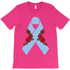 stomach cancer ribbon and rose T-Shirt