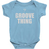 bass it's a groove thing Baby Bodysuit