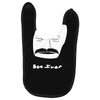 bon iver face Baby Bibs