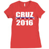 cruz for president 2016 Ladies Fitted T-Shirt