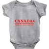 canada living the american dream Baby Onesie