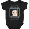 18 Years Of Probation Baby Bodysuit