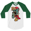 old skul dude 3/4 Sleeve Shirt