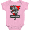 jurassic park raptor natural Baby Onesie