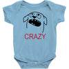 crazy (2) Baby Bodysuit