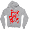 arch enemy fuck the rules Zipper Hoodie