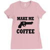make me coffee Ladies Fitted T-Shirt