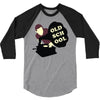 old school dj 3/4 Sleeve Shirt