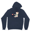 Cute Baby Painter's Dad Love Unisex Hoodie