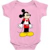 mickey with canada Baby Onesie