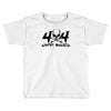 4x4 big skull head  off road Toddler T-shirt