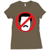 no mas maduro Ladies Fitted T-Shirt