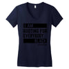 Rooting for Everybody Women's V-Neck T-Shirt