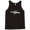 banksy style ak47 art   funny Tank Top