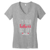 I'm Your Father's Day Gift Mom Says You're Welcome Women's V-Neck T-Shirt