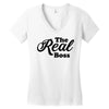 The Real Boss Women's V-Neck T-Shirt