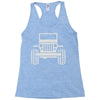 jeep wrangler Racerback Tank