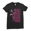 breast cancer Ladies Fitted T-Shirt