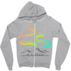 aurora Zipper Hoodie