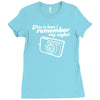 this is how i remember my night! Ladies Fitted T-Shirt