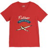 father the pilot the myth the legend V-Neck Tee
