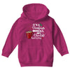 it's a christmas movies and hot chocolate kind of day Youth Hoodie