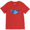 4th of July V-Neck Tee