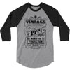 Vintage Aged To Perfection 1944 3/4 Sleeve Shirt