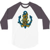 king of pirates anchor 3/4 Sleeve Shirt