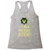 milk and eggs Racerback Tank