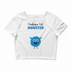 I've Created a Monster Baby Boy Crop Top