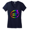 unicorns,unicorn inside,funny Women's V-Neck T-Shirt