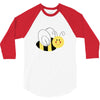 cute bee 3/4 Sleeve Shirt