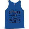 legends were born in october genuıne 1996 qualıty one kind of aged l Tank Top