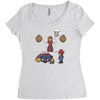 wrong game Women's Triblend Scoop T-shirt