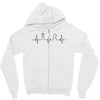 chess heartbeat Zipper Hoodie