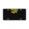 pizza slut funny diet gym workout new License Plate