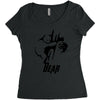 Bear Women's Triblend Scoop T-shirt