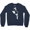 ian brown the stone roses indie music god Crewneck Sweatshirt