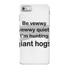 hunting giant hogs iPhone 7 Case