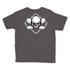 skate until the end black Youth Tee