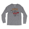 give me cofee or wine Long Sleeve Shirts