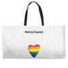 Worth The Wait Rainbow Weekender Totes