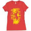 badger crest Ladies Fitted T-Shirt