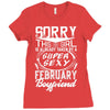 This Girl Is Taken By A Super Sexy February Boyfriend Ladies Fitted T-Shirt