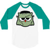 monster owls   frankenstein 3/4 Sleeve Shirt