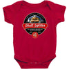 skull splitter beer label ideal birthday present or gift Baby Bodysuit