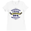papa   vater   opa Ladies Fitted T-Shirt